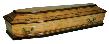 cercueil a chene massif