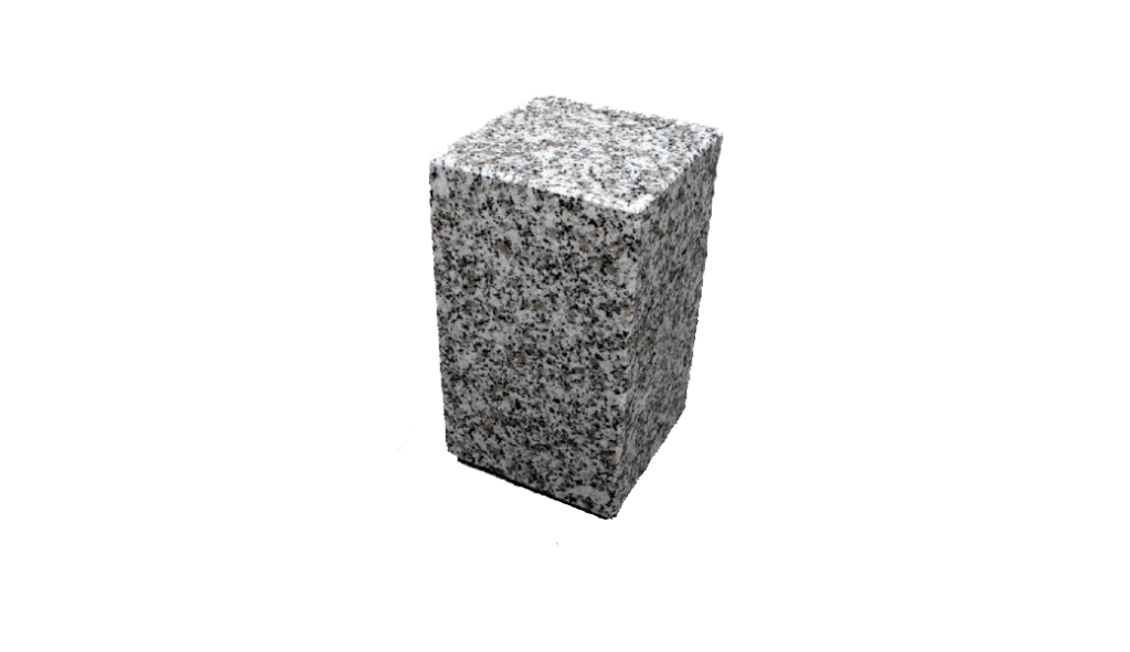 urne en granite gris