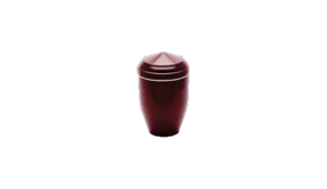 urne funeraire rouge