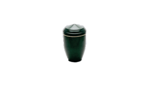 urne funeraire verte